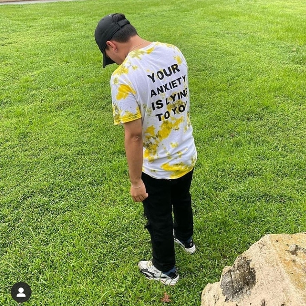 Custom tie dye tshirt